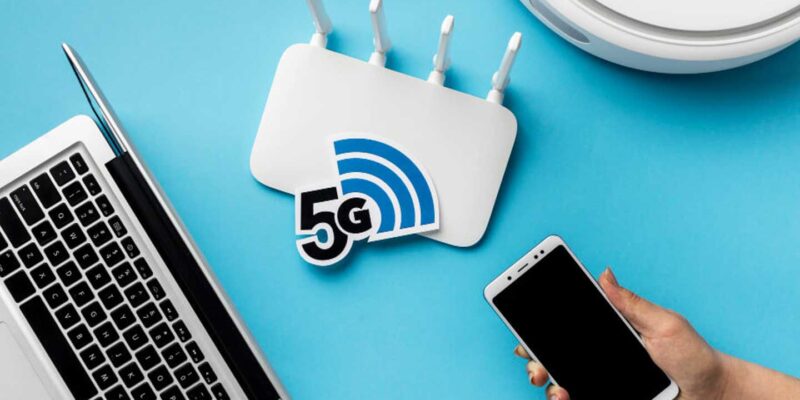 Home Wi-Fi router is placed in a perfect spot